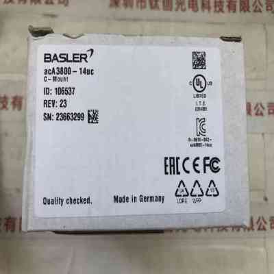 BASLER巴斯勒 ACA3800-14UC 工业相机