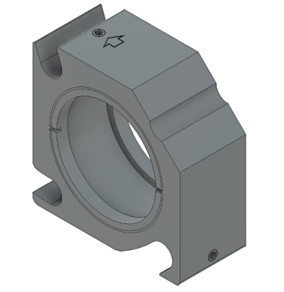 SIGMA西格玛   C30-SLFH-30A   笼式用侧面插入式镜架（通孔）