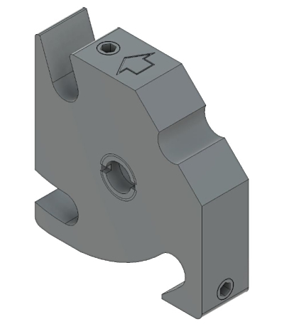 SIGMA西格玛  C30-SLFH-5UU    笼式用侧面插入式镜架（通孔）
